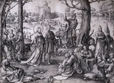 The Dance of Saint Mary Magdalene by Lucas van Leyden